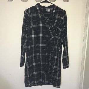 Flannel dress